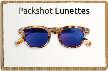 Packshot lunettes
