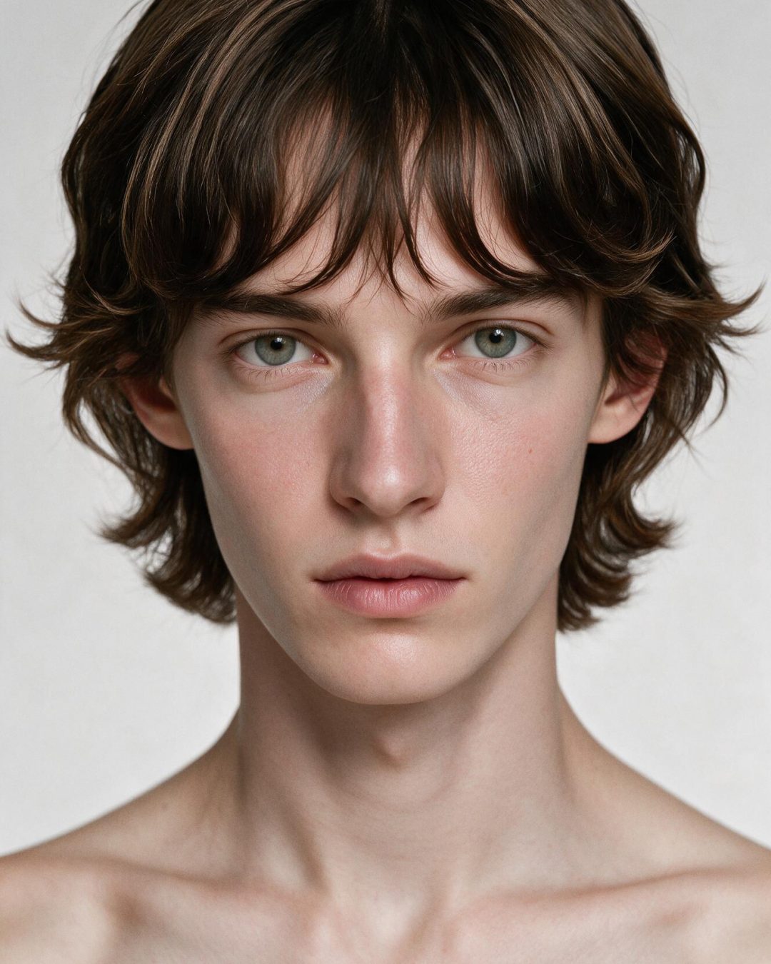 Paul, personnage IA du casting Lumiprod — portrait studio, fond gris clair
