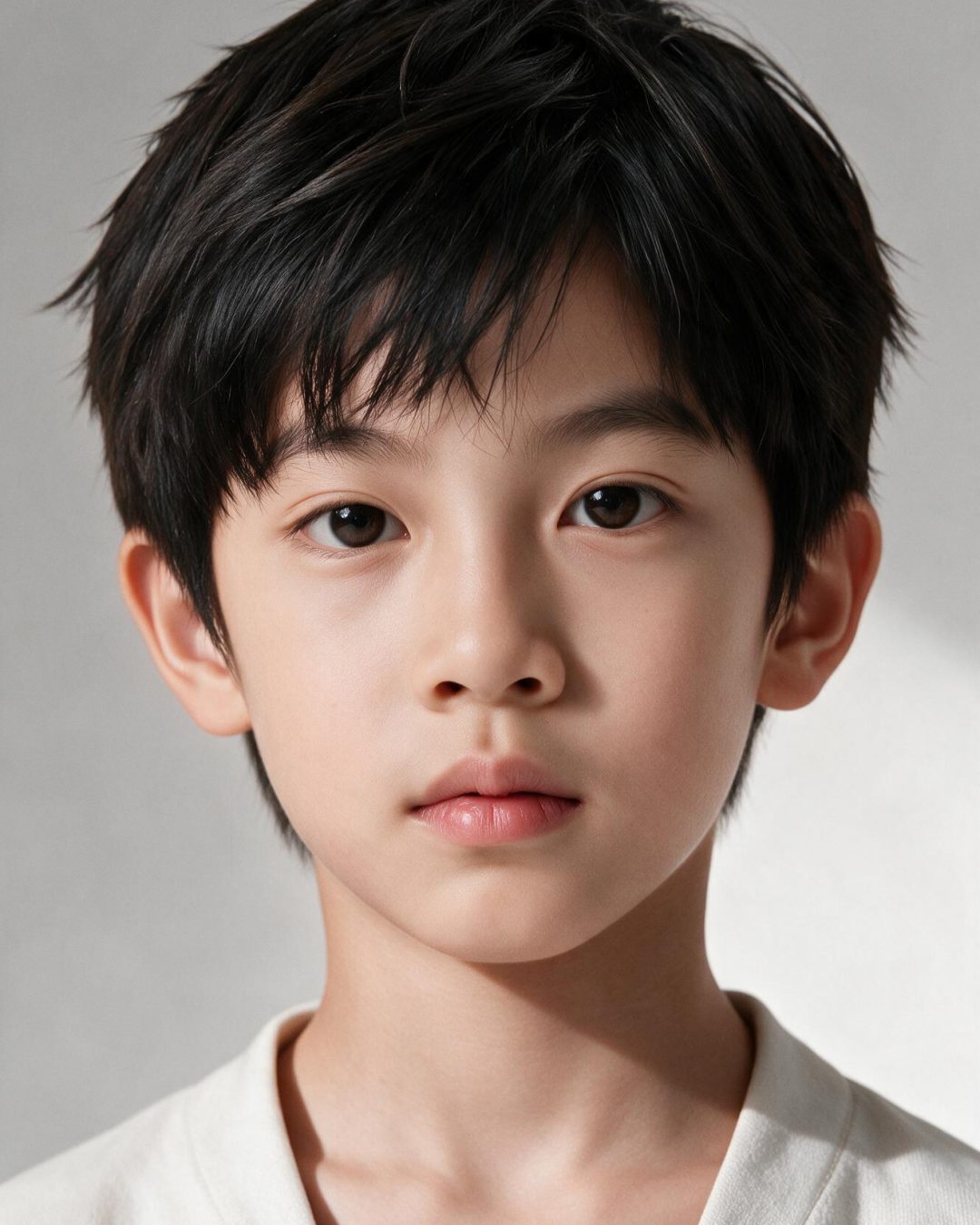 Raul, personnage IA du casting Lumiprod — portrait studio, fond gris clair